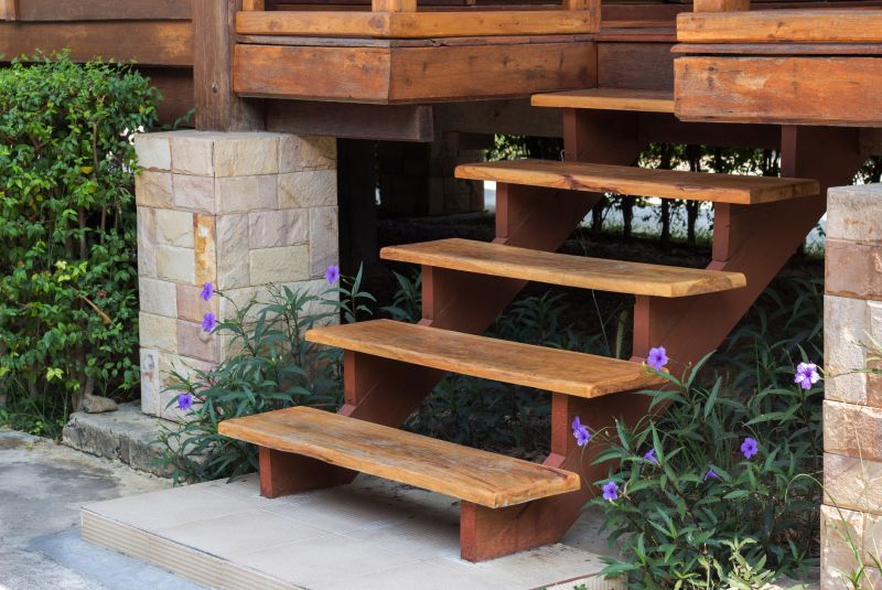 Wood Steps Replacement in Conroe, TX