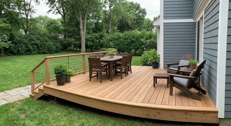 Ground Level Deck Construction in Seattle, WA