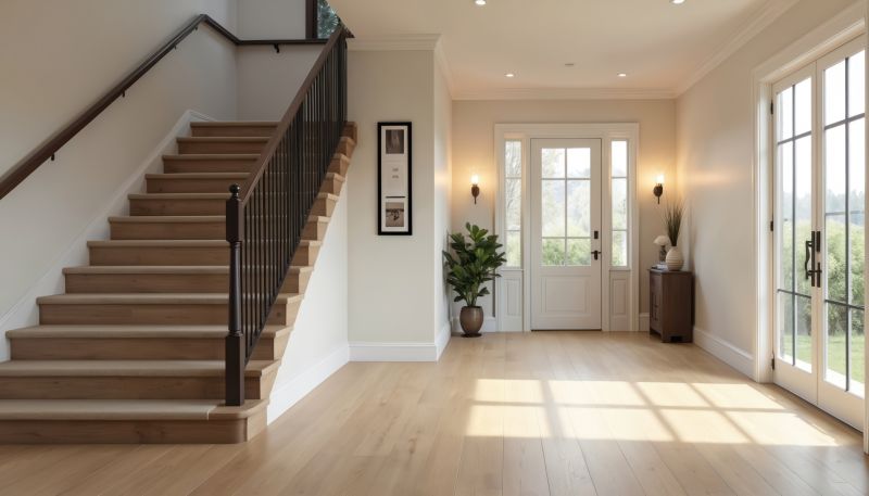 Oak Stairs Repair in Olathe, KS