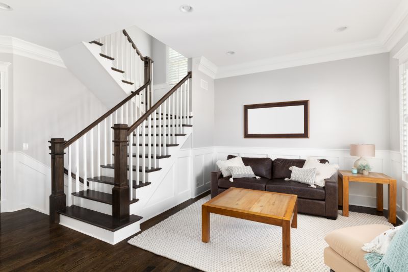 Wooden Banister Installation in Alpharetta, GA